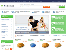 Tablet Screenshot of medespana.com